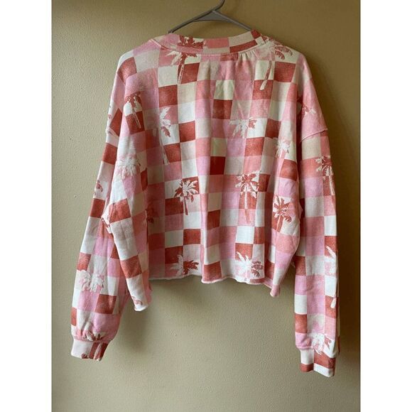 Chaser Zodiac Pullover in Peach Size Medium - Picture 2 of 2